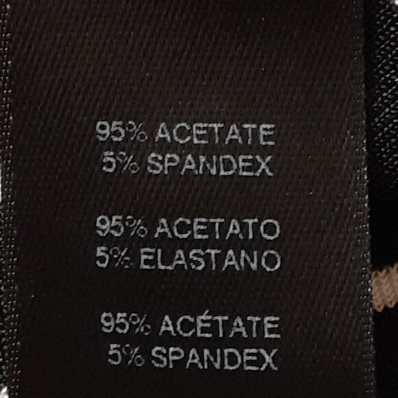 Chico's Travelers Diagonal Stripe Asymmetrical Hem Tunic Black Size 3/Size XL - Picture 8 of 9